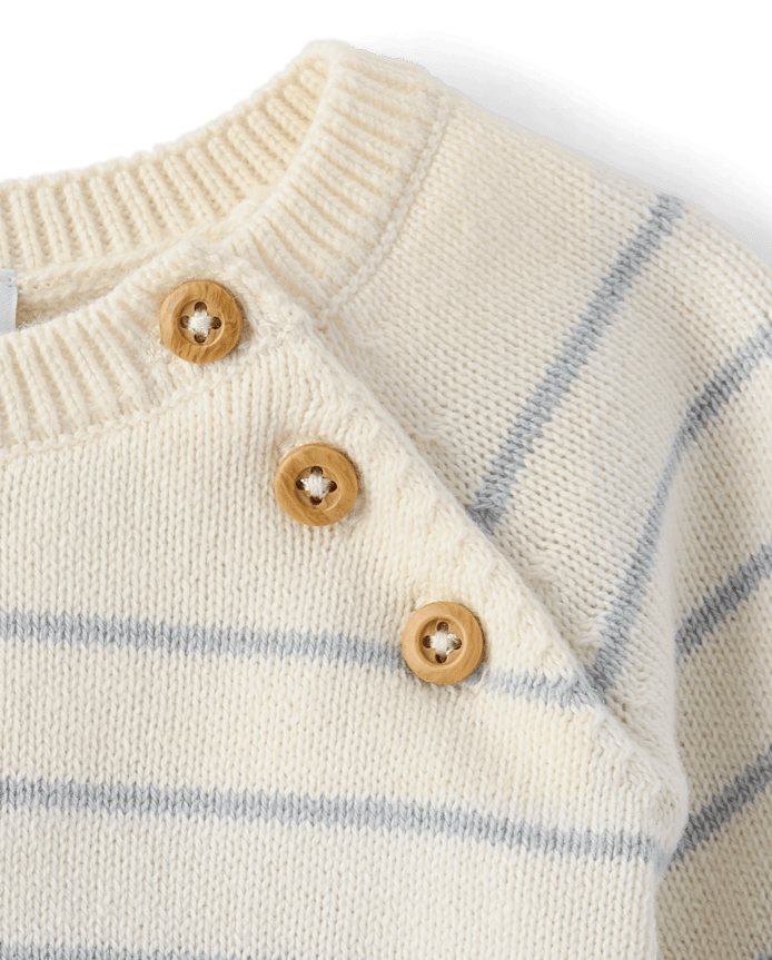 Baby Striped 2-Piece Outfit Set