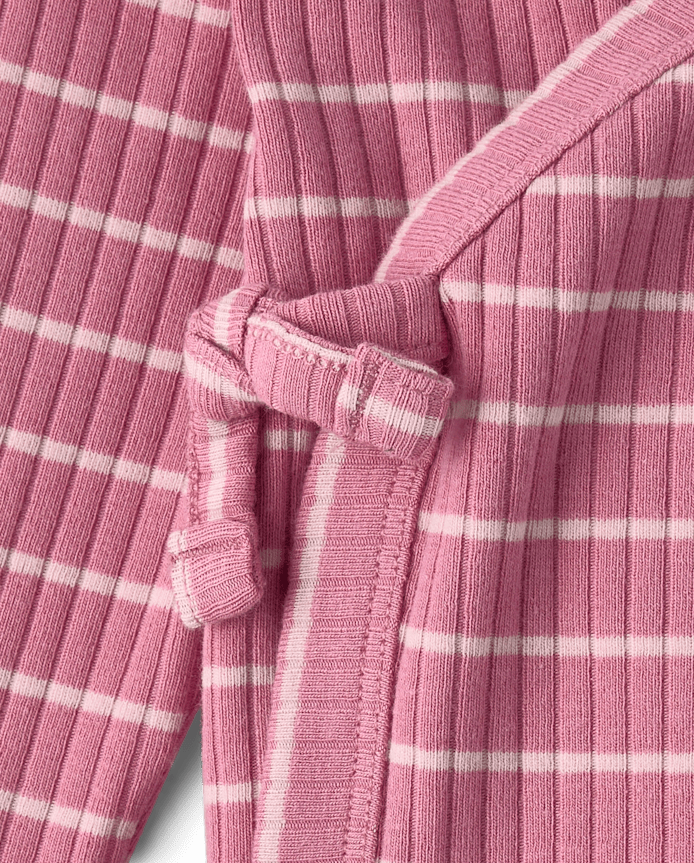 Baby Girls Striped 2-Piece Outfit Set