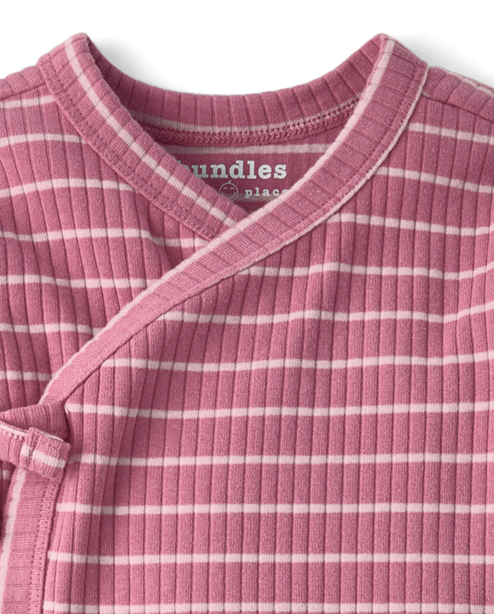 Baby Girls Striped 2-Piece Outfit Set