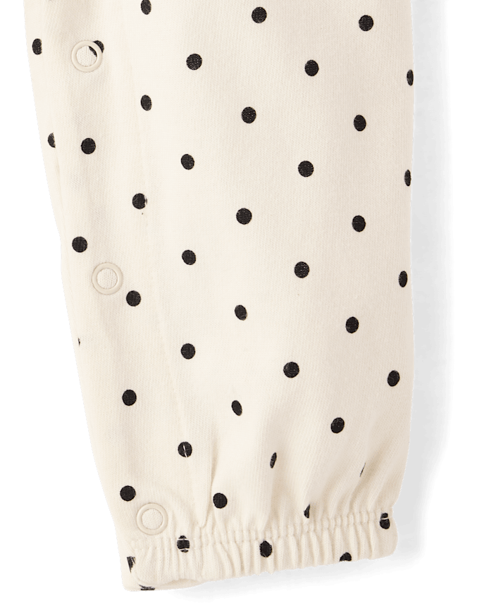 Baby Girls Polka Dot Romper
