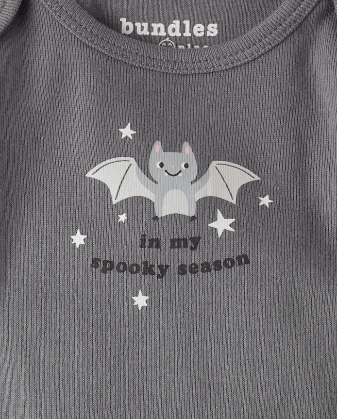 Baby Halloween Bat 2-Piece Playwear Set