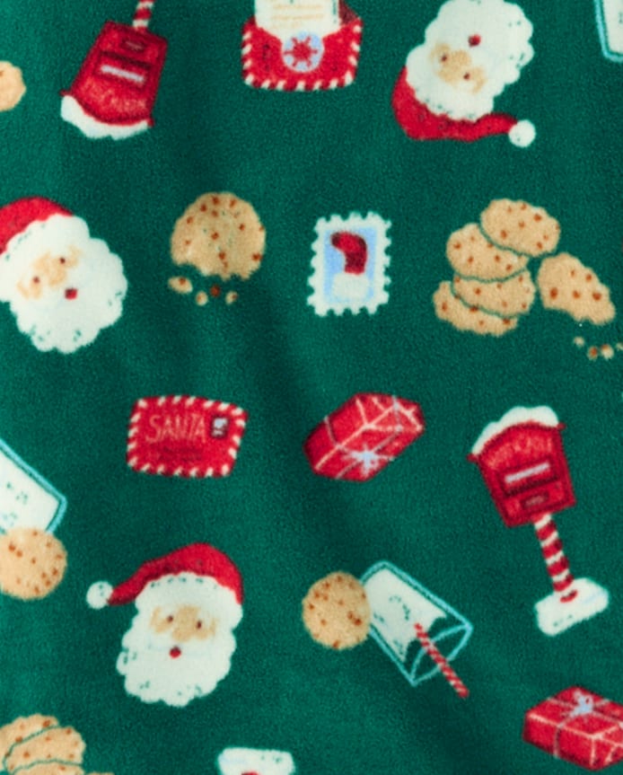 Mens Matching Family Santa Letter Cotton And Dream Fleece Pajamas