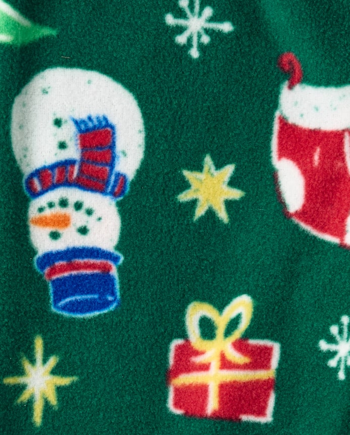 Baby And Toddler Matching Family Merry Christmas Cotton Dream Fleece Pajamas
