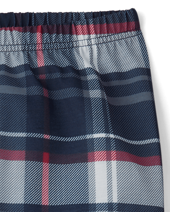 Pantalon de pyjama à carreaux pour garçon