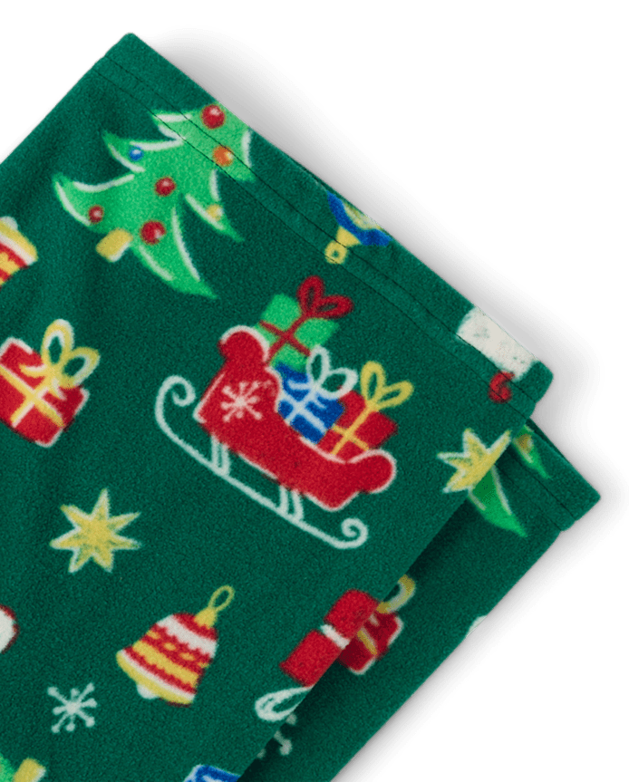 Adult Matching Family Christmas Icon Dream Fleece Pajama Pants