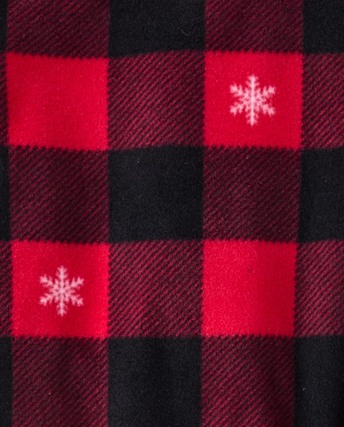 Kids Matching Family Buffalo Plaid Dream Fleece Pajamas