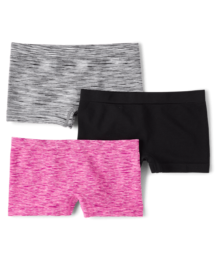 Girls Seamless Girl Short Underwear 3-Pack