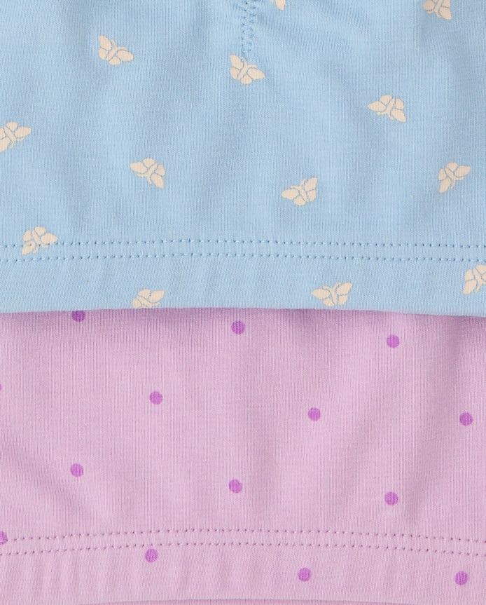 Lot de 3 brassières à pois pour filles