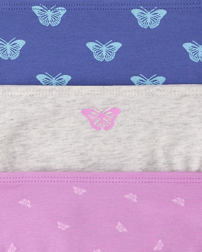 Lot de culottes bikini papillon pour filles
