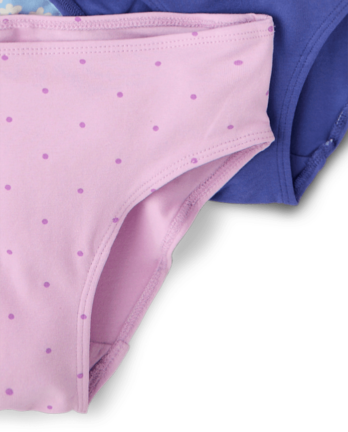 Lot de culottes bikini papillon pour filles