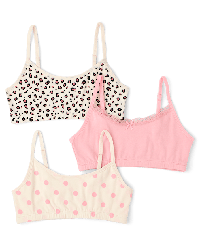 Lot de brassières léopard pour filles