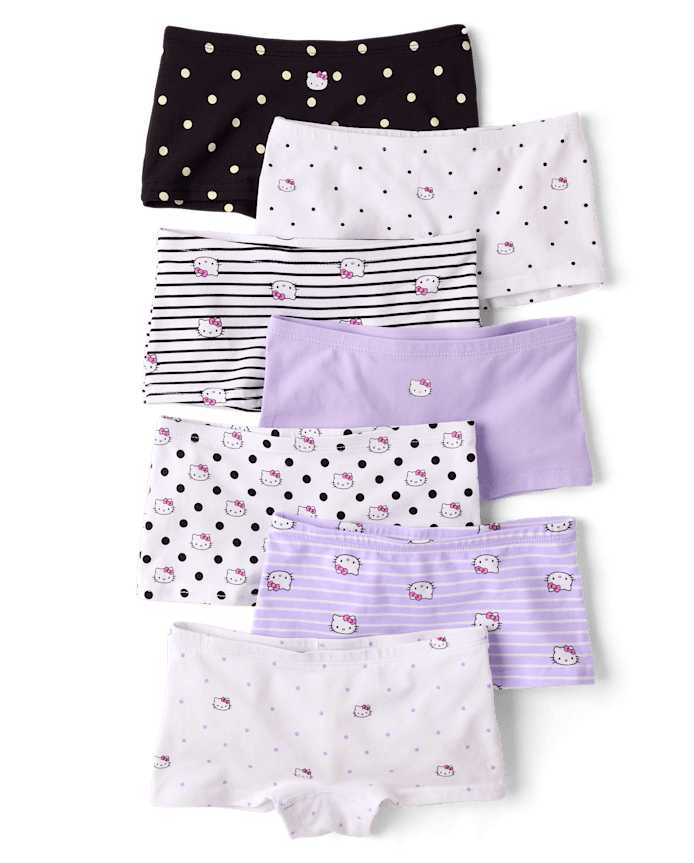 Girls Hello Kitty® Girl Short Underwear 7-Pack