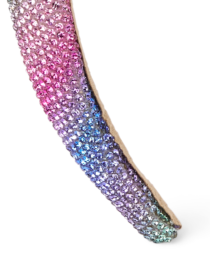 Bandeau bouffant à perles ombrées pour filles