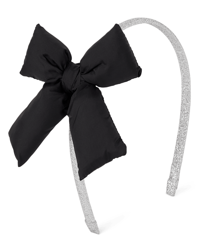 Lot de 2 bandeaux à nœud pour petites filles