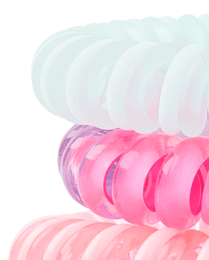 Girls Butterfly Coil Bracelet 4-Pack