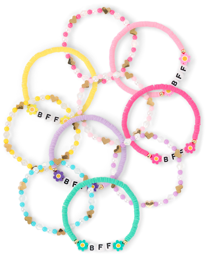 Bracelet de perles pour meilleures amies (lot de 10)
