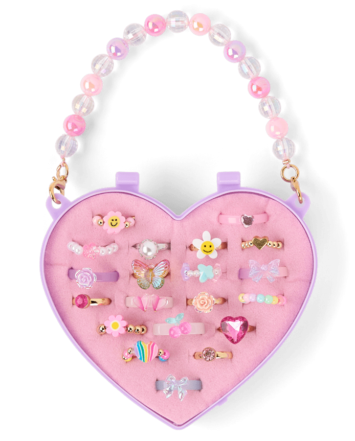 Bagues pour filles (lot de 20)