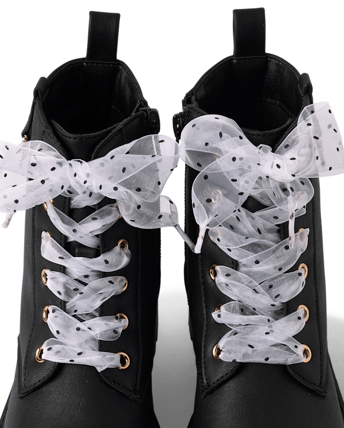 Girls Print Shoelace 2-Pack