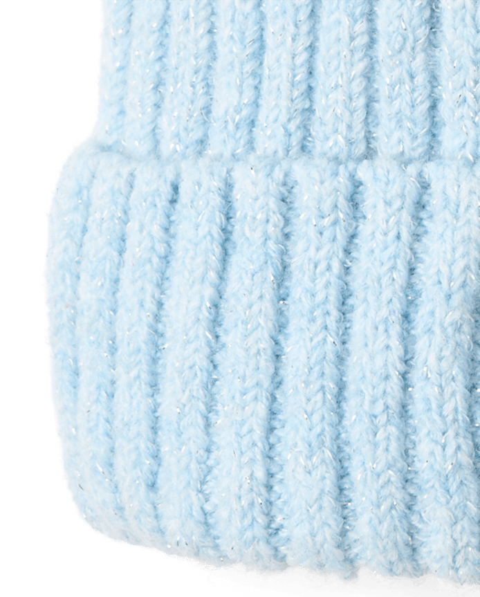 Toddler Girls Embellished Icon Pom Beanie