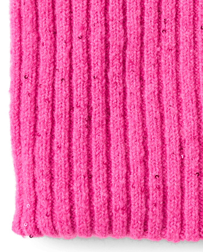 Girls Sequin Neck Gaiter