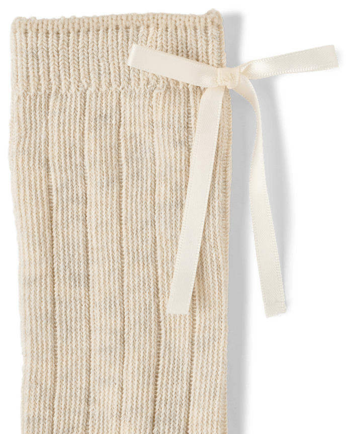 Girls Bow Boot Socks 2-Pack