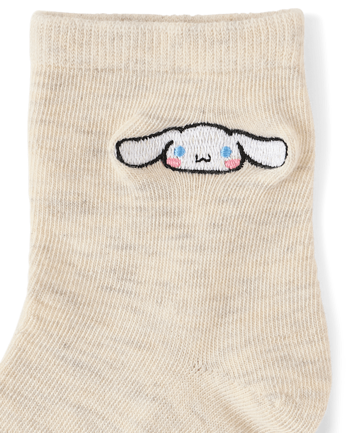 Girls Hello Kitty® Embroidered Midi Socks 6-Pack