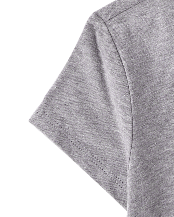Girls Optimist Marled Graphic Tee