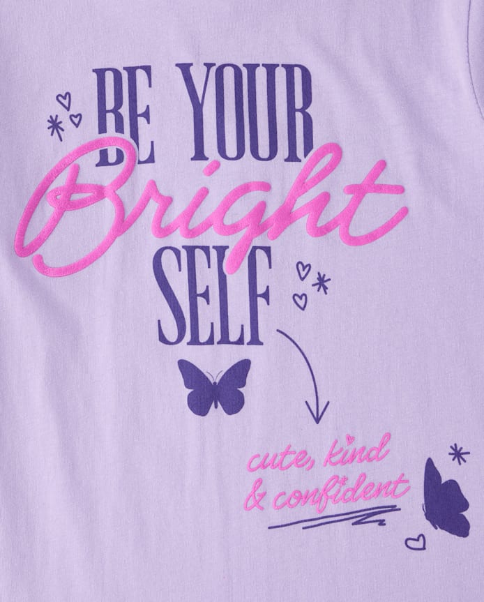 Girls Bright Self Graphic Tee