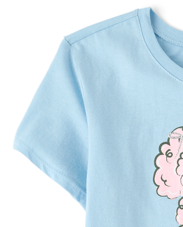 Girls Dog Graphic Tee