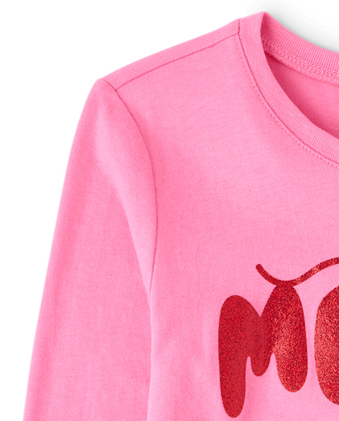 Girls Christmas Merry Everything Graphic Tee