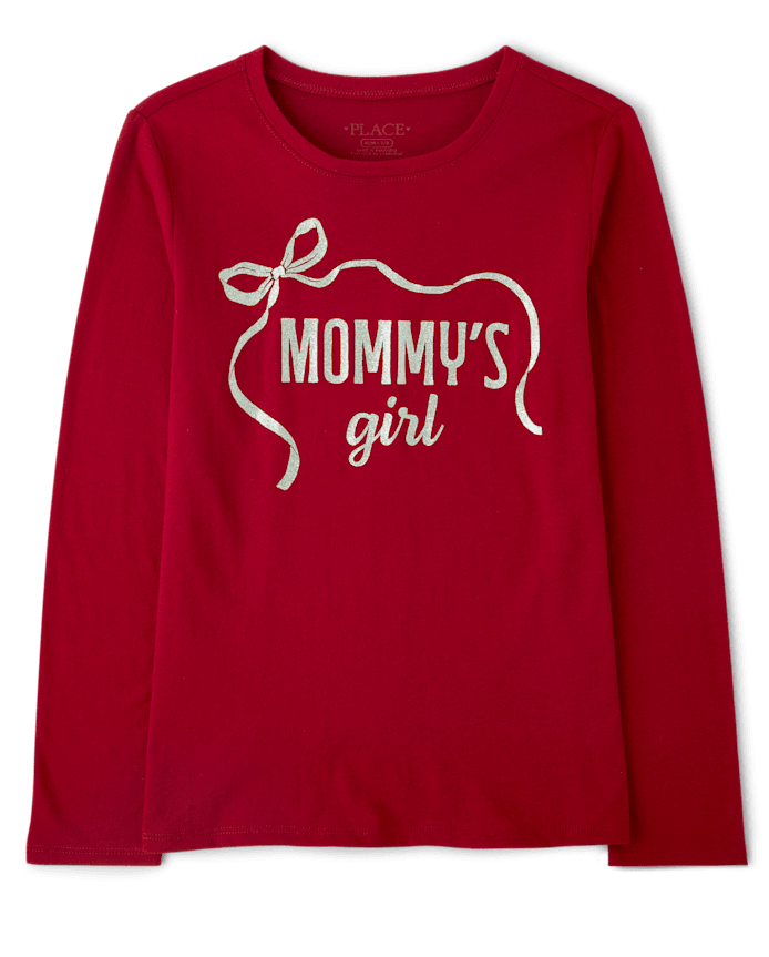 Girls Mommy's Girl Graphic Tee