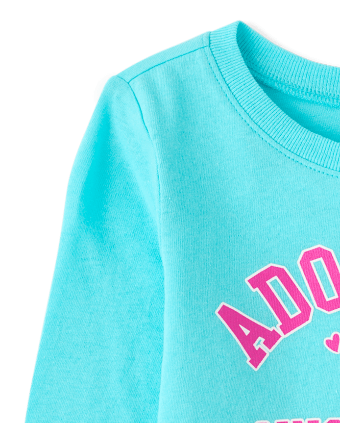Baby And Toddler Girls Adorable Graphic Tee