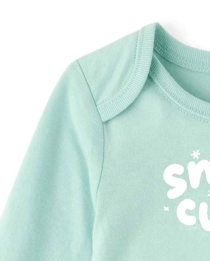 Baby Snow Cutie Graphic Bodysuit