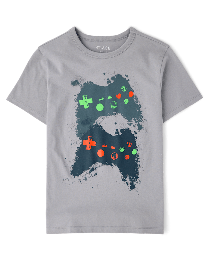 Boys Video Game Controller Graphic Tee
