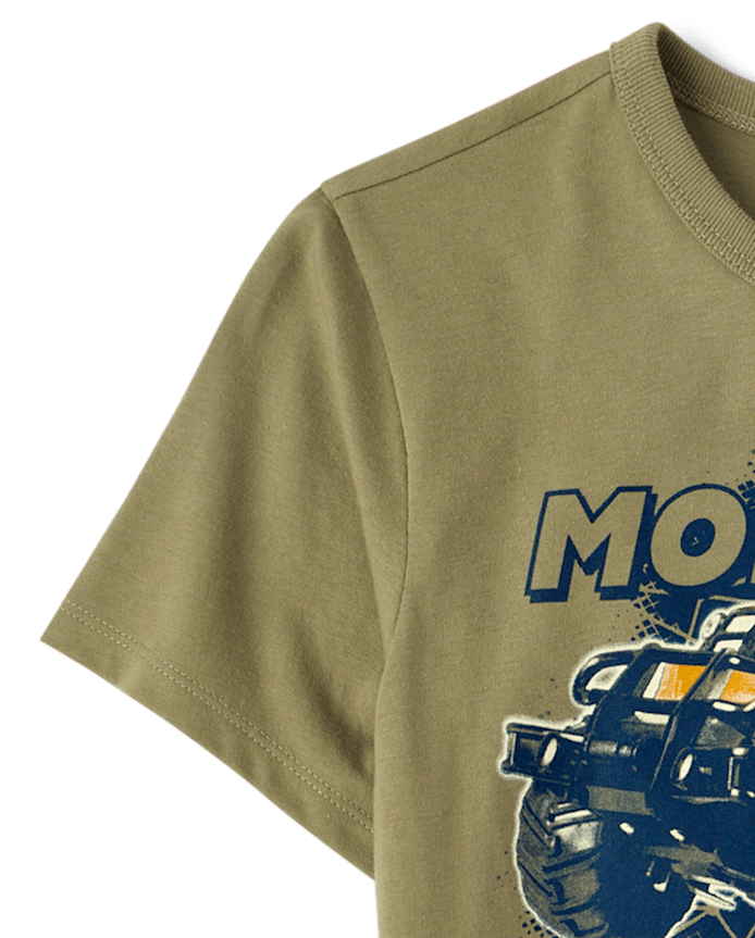 Boys Monster Truck Graphic Tee