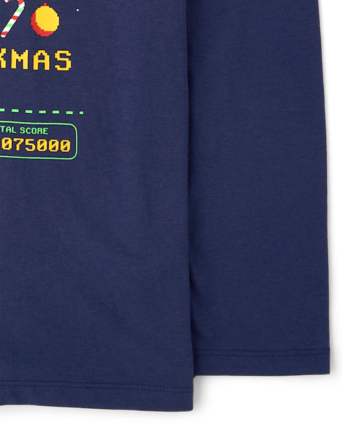 Boys Christmas Video Game Graphic Tee