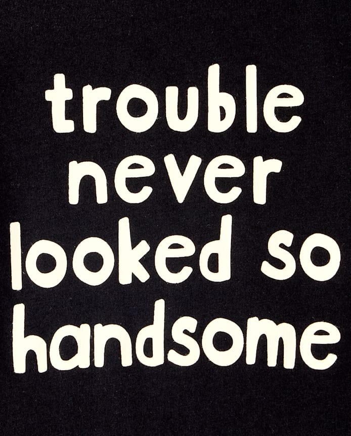 Baby And Toddler Boys Handsome Graphic Tee