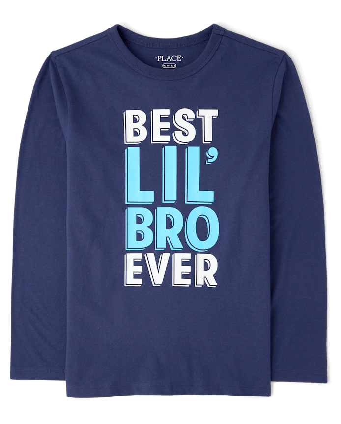Boys Best Lil' Bro Ever Graphic Tee
