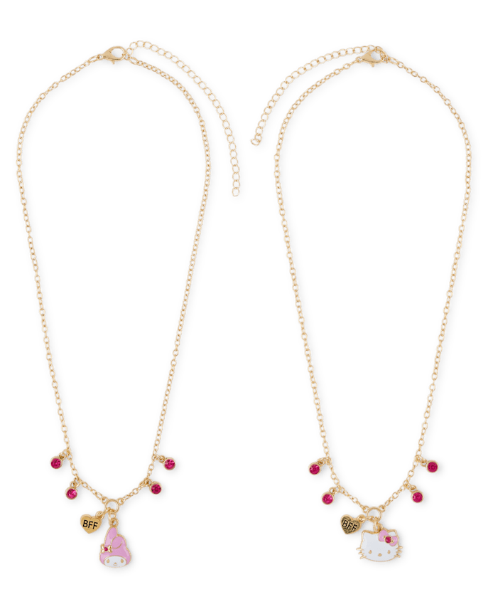 Girls Hello Kitty® And Friends BFF Necklace 2-Pack