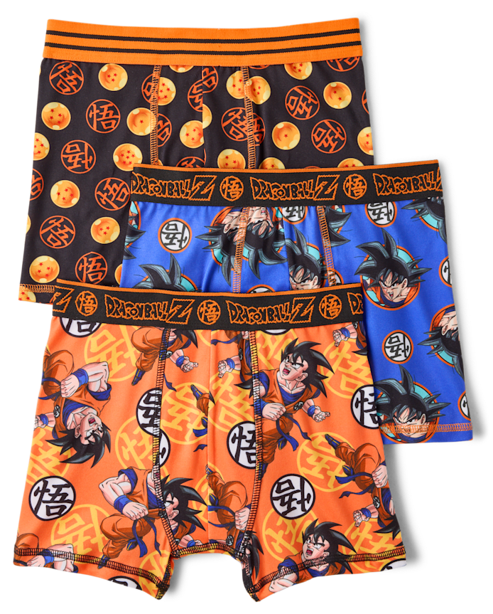 Boys Dragon Ball Z™ Boxer Brief Underwear 3-Pack