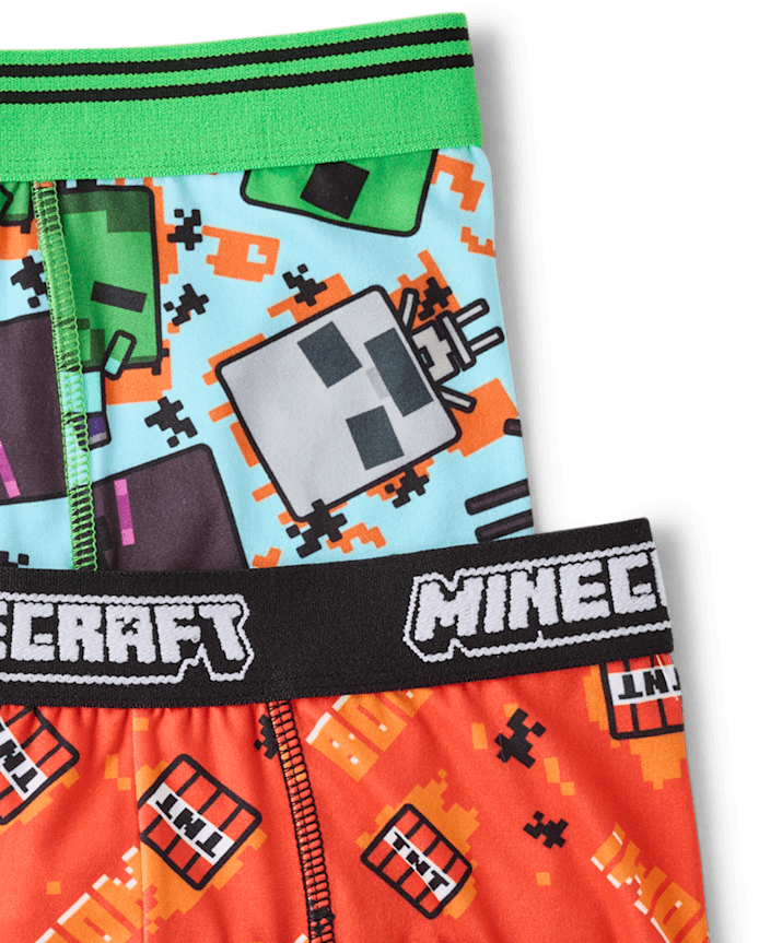 Boys Minecraft™ Boxer Brief Underwear 3-Pack