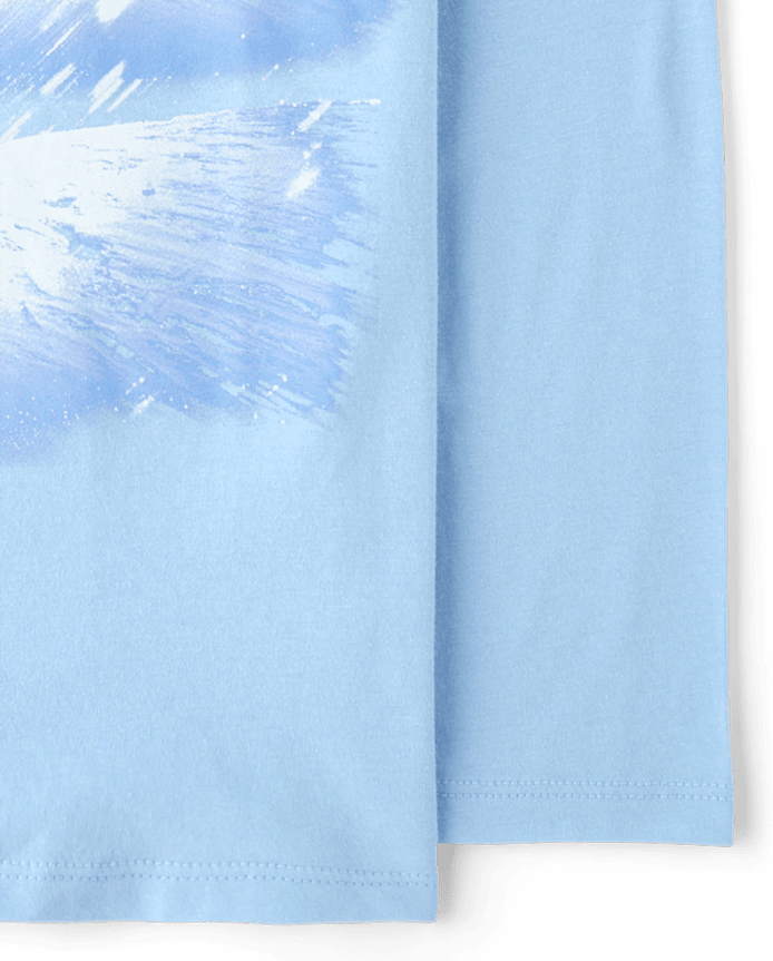 Boys Winter Dino Graphic Tee