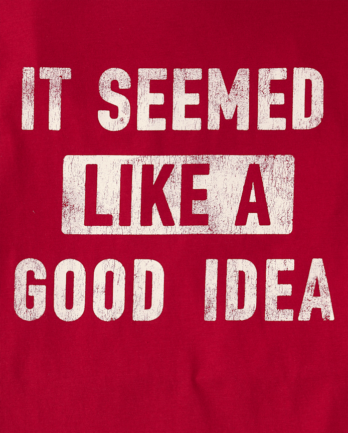 Boys Good Idea Graphic Tee