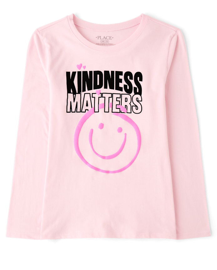 Girls Kindness Matters Graphic Tee