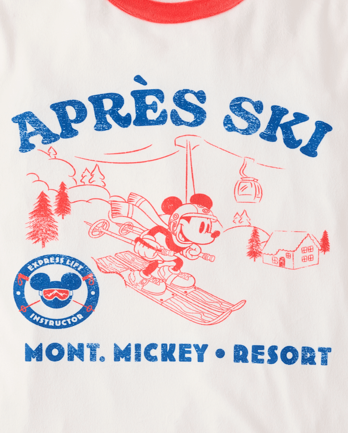 Adult Matching Family Mickey Mouse™ Ski Fleece Pajamas