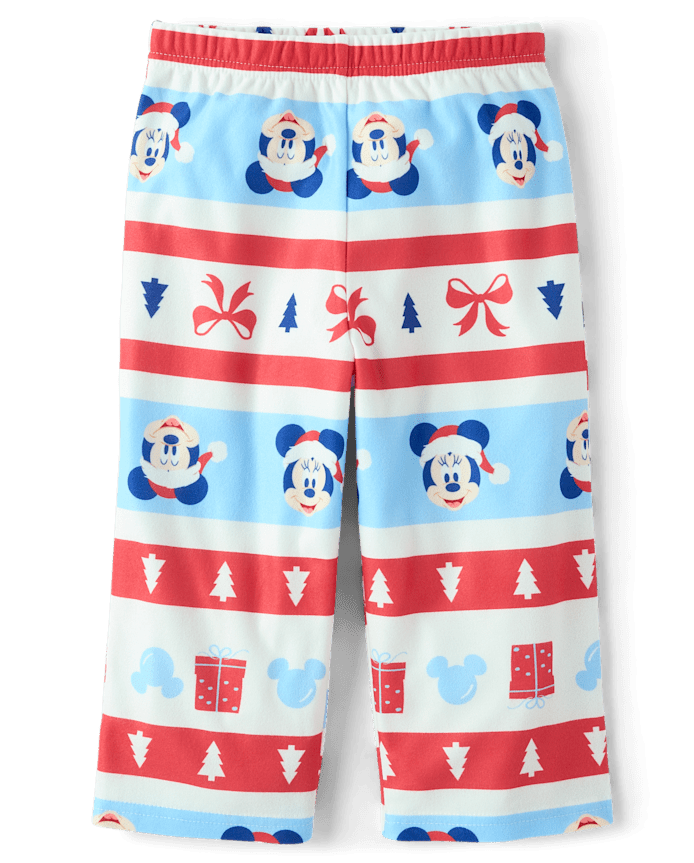Toddler Matching Family Mickey Mouse™ Holiday Fairisle Pajama Pants