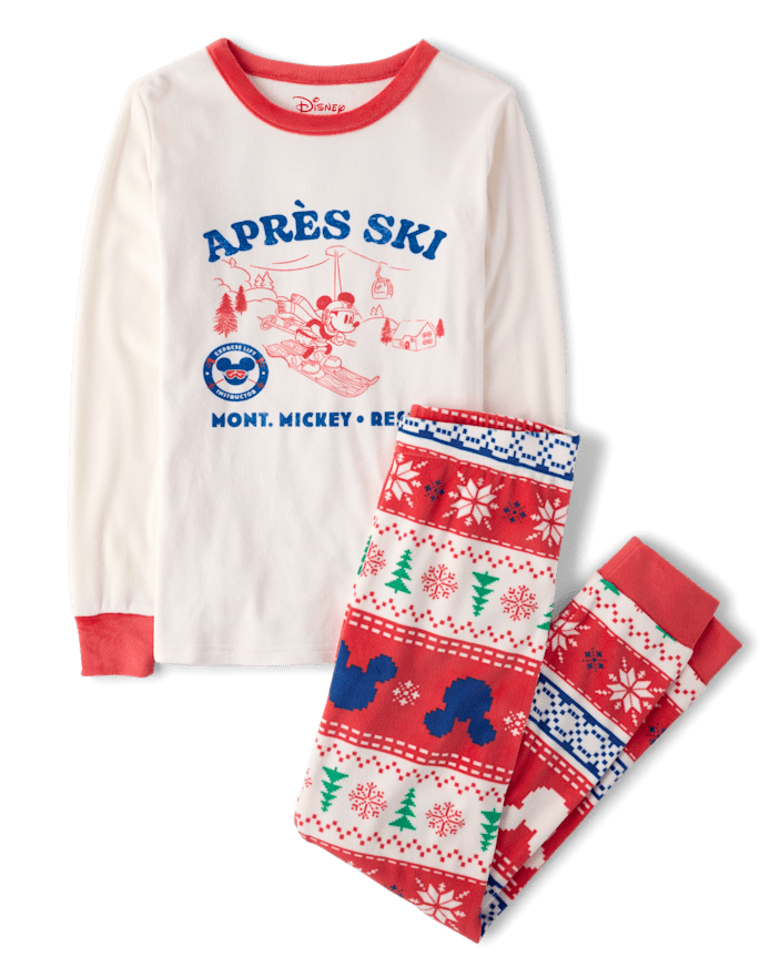 Kids Matching Family Mickey Mouse™ Ski Fleece Pajamas