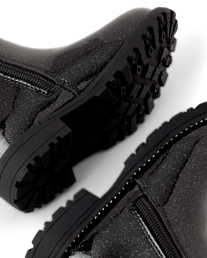 Toddler Girls Glitter Chelsea Boots