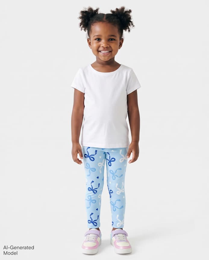 Baby And Toddler Girls Print Leggings