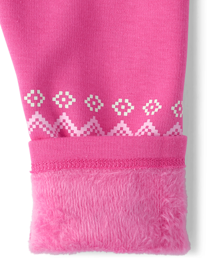 Toddler Girls Hello Kitty® Winter Warm Fairisle Leggings